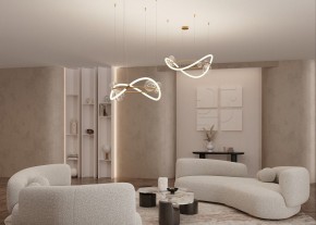 Подвесной светильник Maytoni Oasis MOD289PL-L44BS3K в Нягани - nyagan.mebel24.online | фото 5