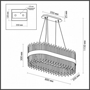 Подвесной светильник Odeon Light Focco 4722/24 в Нягани - nyagan.mebel24.online | фото 5