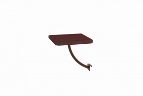 Полка прикроватная квадратная (МилСон) в Нягани - nyagan.mebel24.online | фото 7