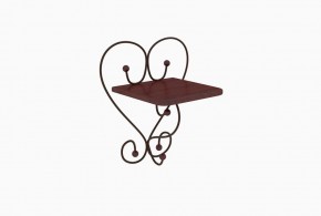 Полка прикроватная настенная (МилСон) в Нягани - nyagan.mebel24.online | фото 6