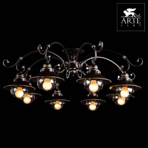 Потолочная люстра Arte Lamp Grazioso A4577PL-8CK в Нягани - nyagan.mebel24.online | фото 3