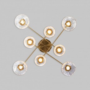 Потолочная люстра Eurosvet Ripple 50389 LED латунь в Нягани - nyagan.mebel24.online | фото 3