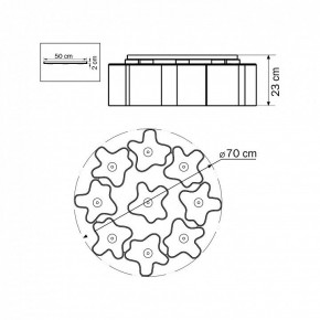 Потолочная люстра Lightstar Nubi 802090 в Нягани - nyagan.mebel24.online | фото 5
