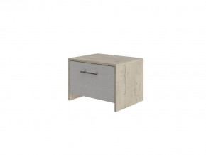 PROxSON Тумба Varna (ЛДСП+ткань Бунратти/Savana Milk (молочный)) 51x40 в Нягани - nyagan.mebel24.online | фото