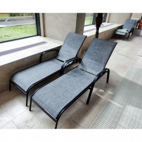 Шезлонг-лежак Бирма MC-2051C Grey в Нягани - nyagan.mebel24.online | фото 1