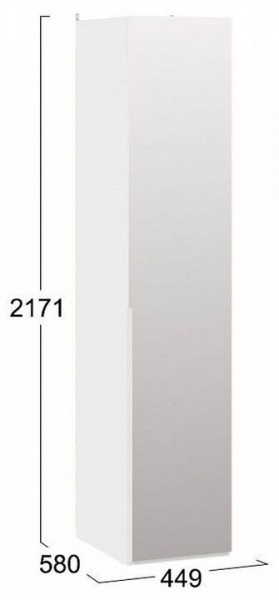 Шкаф для белья Порто СМ-393.07.002 в Нягани - nyagan.mebel24.online | фото 4