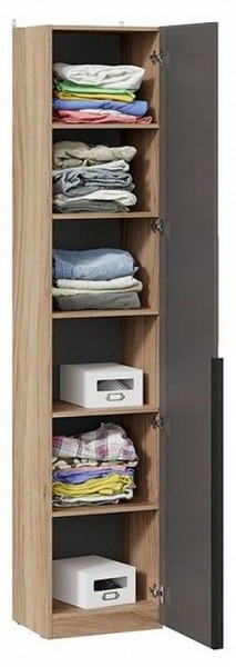 Шкаф для белья Порто СМ-393.07.212 в Нягани - nyagan.mebel24.online | фото 3