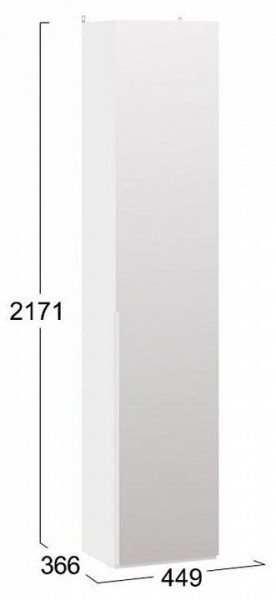 Шкаф для белья Порто СМ-393.07.212 в Нягани - nyagan.mebel24.online | фото 4