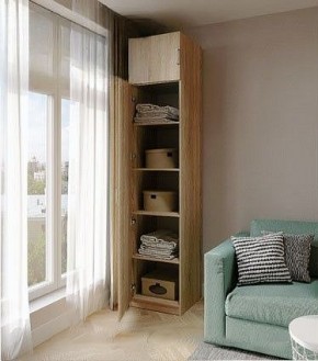 Шкаф для белья Село в Нягани - nyagan.mebel24.online | фото 2