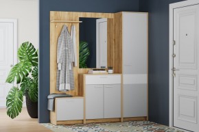 Шкаф для одежды НМ 013.12 "Нортон" (Крафт Золотой) в Нягани - nyagan.mebel24.online | фото 3