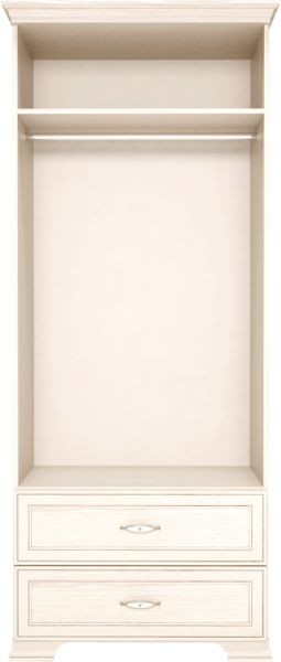 Шкаф для одежды с ящиками 2-х дв. Венеция 17 бодега в Нягани - nyagan.mebel24.online | фото 1