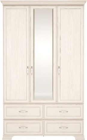 Шкаф для одежды с зеркалом 3-х дв Венеция 1 бодега в Нягани - nyagan.mebel24.online | фото 1