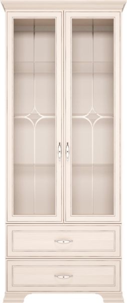 Шкаф для посуды 2-х дверный Венеция 16 бодега в Нягани - nyagan.mebel24.online | фото 1