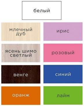 Шкаф ДМ 800 с 2-мя ящиками (лайм) в Нягани - nyagan.mebel24.online | фото 3