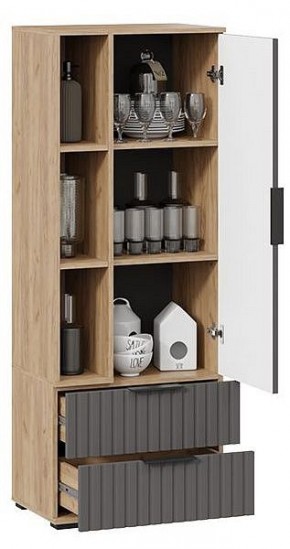 Шкаф комбинированный Хилтон в Нягани - nyagan.mebel24.online | фото 2