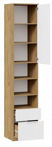 Шкаф комбинированный Хилтон Исп. 2 в Нягани - nyagan.mebel24.online | фото 2