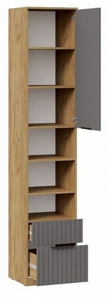 Шкаф комбинированный Хилтон Исп. 2 в Нягани - nyagan.mebel24.online | фото 2
