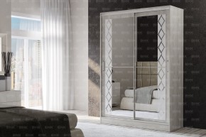 Шкаф-купе Флоренция 1,5 с 2 зеркалами в Нягани - nyagan.mebel24.online | фото 1