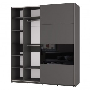Шкаф-купе Харви ШКК-10 (графит) в Нягани - nyagan.mebel24.online | фото 2