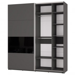 Шкаф-купе Харви ШКК-10 (графит) в Нягани - nyagan.mebel24.online | фото 3
