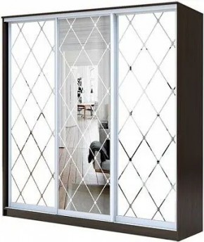 Шкаф-купе ХИТ 23-4-20-666 РОМБ БОЛЬШОЙ МАТОВЫЙ в Нягани - nyagan.mebel24.online | фото