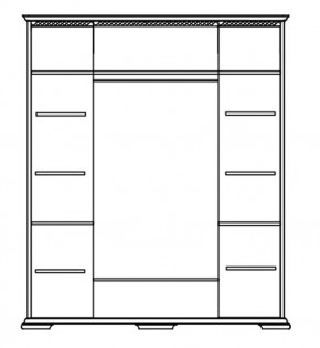Шкаф Лика (ММ 137-01/04Б) без зеркал в Нягани - nyagan.mebel24.online | фото 4
