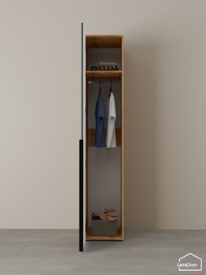 Шкаф Linnea MHR-1 2050х400х510 (ДВ-М 11.1.25) в Нягани - nyagan.mebel24.online | фото 4