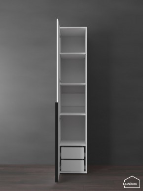 Шкаф Linnea MHR-1-3 2050х400х510 (Белый-М 11.1.2) в Нягани - nyagan.mebel24.online | фото 7