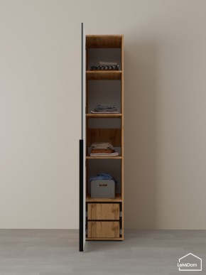Шкаф Linnea MHR-1-4 2050х400х510 (ДВ-М 11.1.25) в Нягани - nyagan.mebel24.online | фото 6