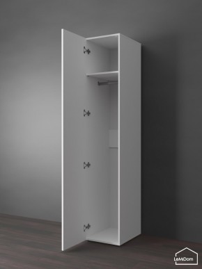 Шкаф Linnea MHR-1PO 2050х400х510 (Белый-М 11.1.2) в Нягани - nyagan.mebel24.online | фото 4