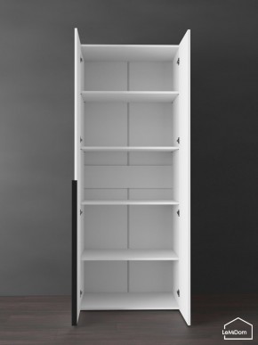 Шкаф Linnea MHR-2-2 2050х800х510 (Белый-М 11.1.2) в Нягани - nyagan.mebel24.online | фото 4