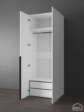 Шкаф Linnea MHR-2-3 2050х800х510 (Белый-М 11.1.1) в Нягани - nyagan.mebel24.online | фото 6
