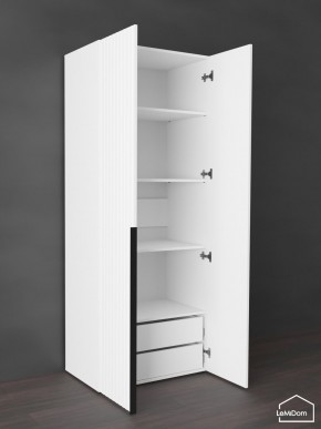 Шкаф Linnea MHR-2-4 2050х800х510 (Белый-М 11.1.2) в Нягани - nyagan.mebel24.online | фото 6