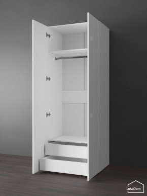 Шкаф Linnea MHR-2PO-3 2050х800х510 (Белый-М 11.1.1) в Нягани - nyagan.mebel24.online | фото 5