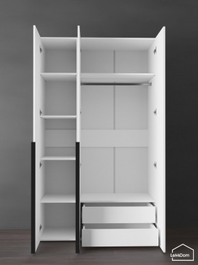 Шкаф Linnea MHR-3-2 2050х1200х510 (Белый-М 11.1.1) в Нягани - nyagan.mebel24.online | фото 6