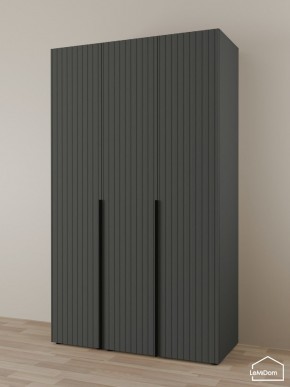 Шкаф Linnea MHR-3-2 2050х1200х510 (Графит-М 11.1.25) в Нягани - nyagan.mebel24.online | фото 1
