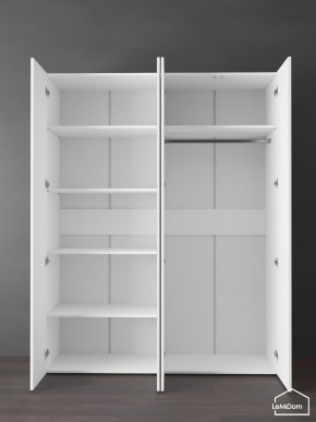 Шкаф Linnea MHR-4PO-1 2050х1600х510 (Белый-М 11.1.2) в Нягани - nyagan.mebel24.online | фото 4