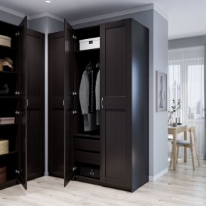 Шкаф МАКС однодверный, цвет Дуб Венге в Нягани - nyagan.mebel24.online | фото 4