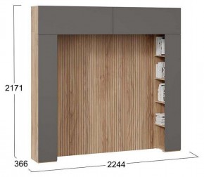 Шкаф навесной Порто СМ-393.21.022-23 в Нягани - nyagan.mebel24.online | фото 5