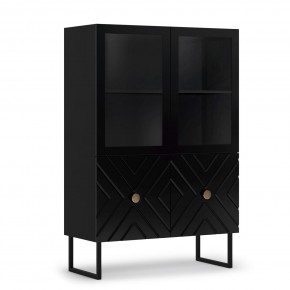 Шкаф низкий (2 стеклодвери) Марсель в Нягани - nyagan.mebel24.online | фото 1