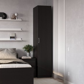 Шкаф ПЕГАС однодверный, цвет Дуб Венге в Нягани - nyagan.mebel24.online | фото 4