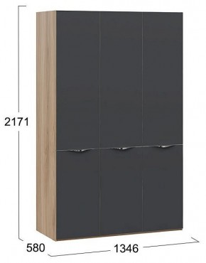 Шкаф платяной Глосс СМ-319.07.431 в Нягани - nyagan.mebel24.online | фото 4