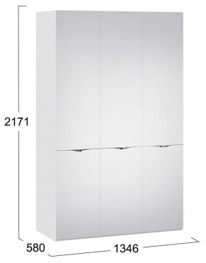 Шкаф платяной Глосс СМ-319.07.433 в Нягани - nyagan.mebel24.online | фото 4