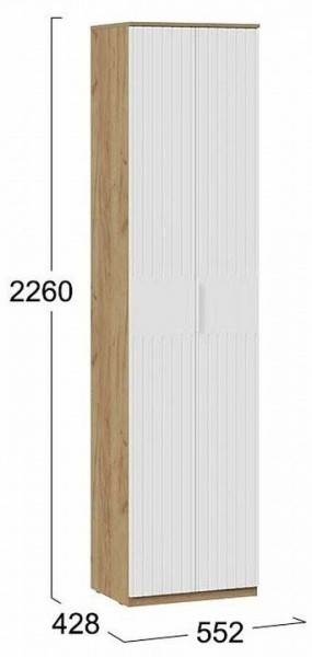 Шкаф платяной Хилтон Исп. 2 в Нягани - nyagan.mebel24.online | фото 7