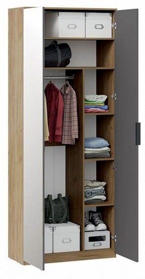 Шкаф платяной Хилтон Исп. 2.1 в Нягани - nyagan.mebel24.online | фото 4