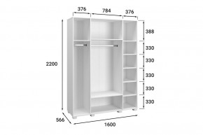 Шкаф платяной Монблан МБ-25К в Нягани - nyagan.mebel24.online | фото 9