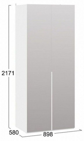 Шкаф платяной Порто СМ-393.07.004 в Нягани - nyagan.mebel24.online | фото 3
