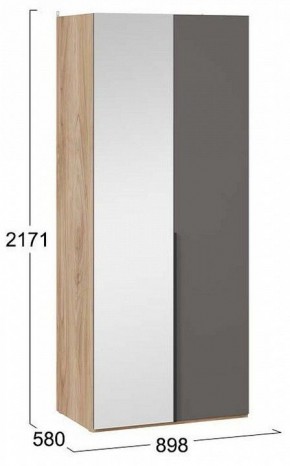 Шкаф платяной Порто СМ-393.07.005 в Нягани - nyagan.mebel24.online | фото 4
