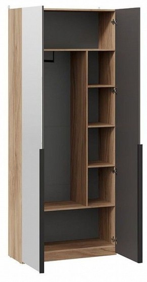 Шкаф платяной Порто СМ-393.07.225 в Нягани - nyagan.mebel24.online | фото 2