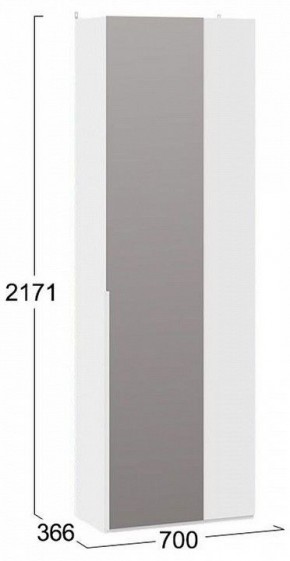 Шкаф платяной Порто СМ-393.07.232 в Нягани - nyagan.mebel24.online | фото 4